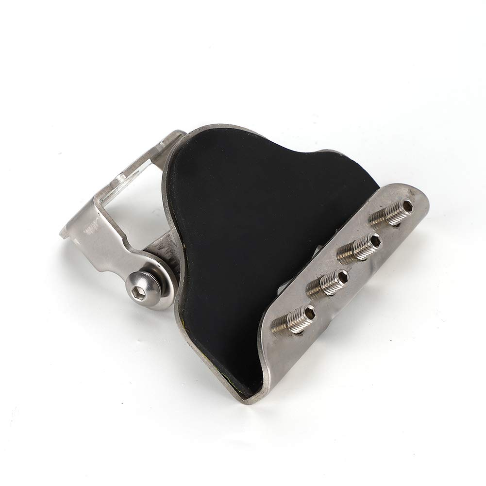 Supporto Per Antenna Regolabile a 360°, Base con Clip in Acciaio Inossidabile Per Autoradio, Staffa Per Coperchio del Bagagliaio E Portellone Per Camion E Automobili