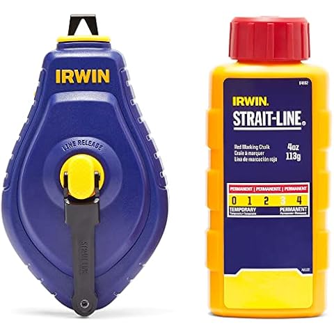 IRWIN Speedline Chalk Line with Red Features Cover