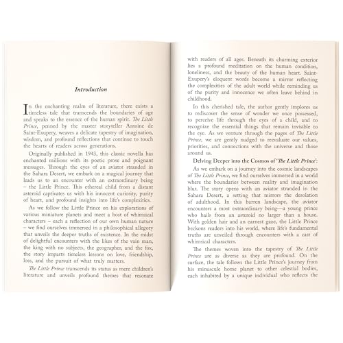 Image of The Little Prince | Fantasy & Discovery Children's Classic for Boys and Girls | Unabridged & Complete (96 Pages) | Paperback Edition with Premium ... for Readers of All Ages (Classic Novels)