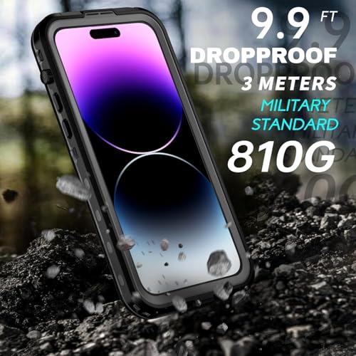 Coque iPhone 16 Pro silicone rigide antichoc bleu transparent - 2