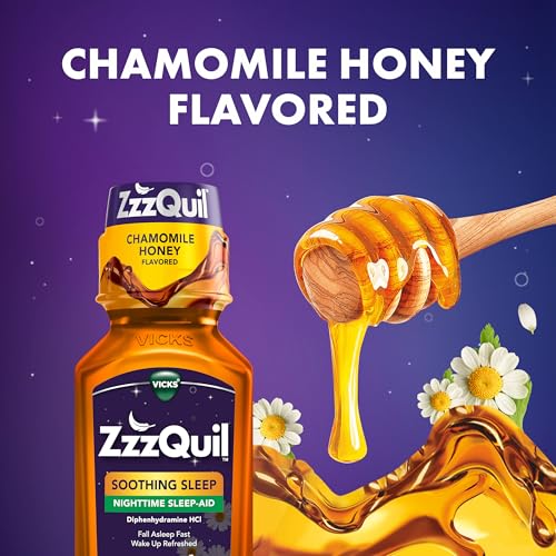 ZzzQuil, Nighttime Sleep Aid Liquid, Soothing Sleep - Image 8