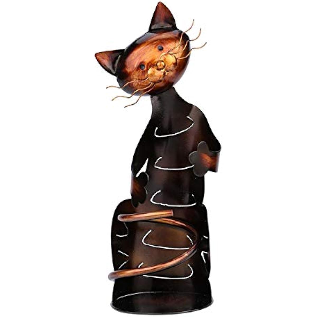 Générique Casier à vinPrésentoir de Table à vin Figurine de Chats Mignons Porte-Bouteille de Champagne Art campagnard de décoration intérieure Table à Manger