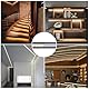 LED Profile,U-Shape LED Aluminium Profile 6 x 1 m, LED Leiste for 12 mm LED Strips,Diffuser for Even Light Distribution (Black)