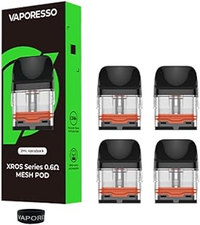 Vaporesso XROS 3, XROS Nano, XROS Mini, XROS 2 Series Mesh Pod Replacements 2ml (0.6 Ohm (21W))