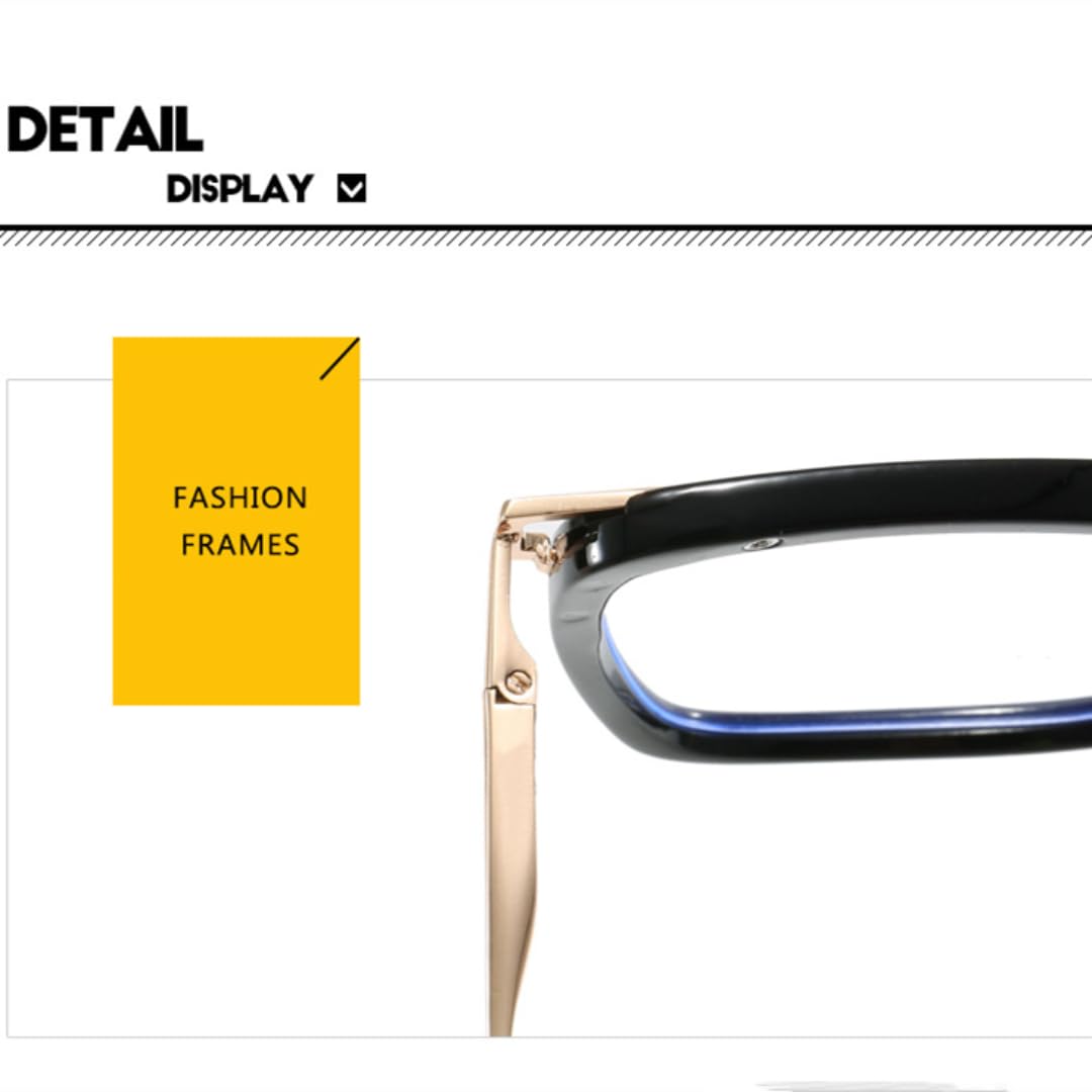 Montura de gafas de sol TR90 para mujer, transparente