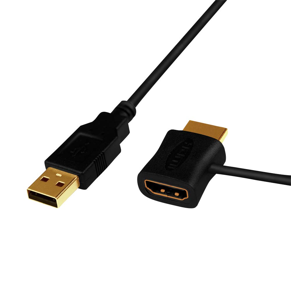 LogiLink CH0081 HDMI Power Input Adapter with Video Resolutions up to 4K/60Hz