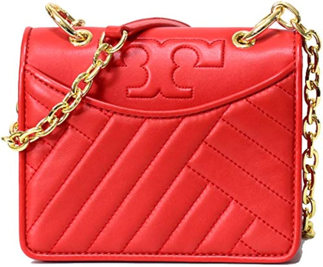 Amazon | [トリーバーチ] バッグ レザー チェーン ミニ キルティング  