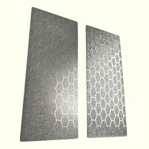 Diamant-Schleifklotz Set – Körnung 80 & 200 – Handschleifblock für Fliesen, Stein, Marmor & Beton – Präzises Schleifen & Finish – Profi-Werkzeug für Fliesenleger – Outillage Carreleur 2.0