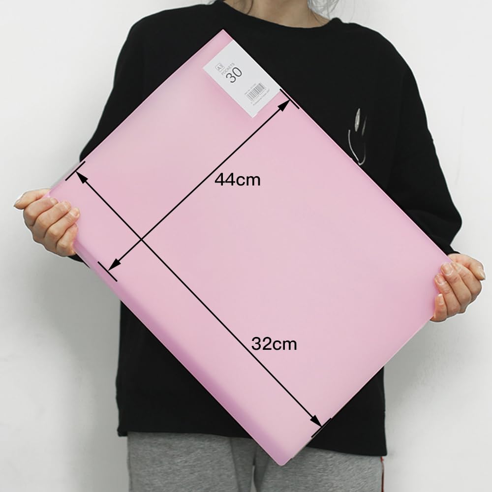 Amazon.co.jp: Mikankawa A3ファイル クリアファイル 40*30cm 30