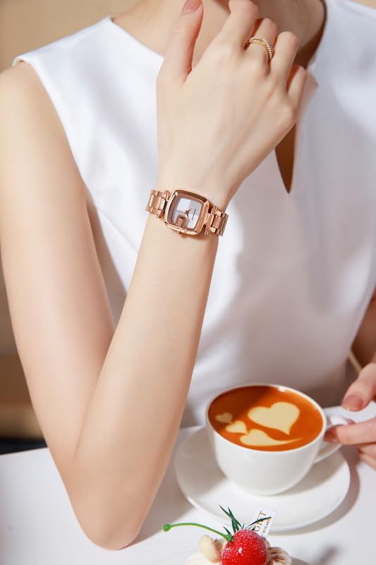 Image of Giordano Monogram Watch for Women Dial with Metal & Leather Strap Fashionable Design, Water Resistant Quartz Analog - Perfect for Casual & Office Wear