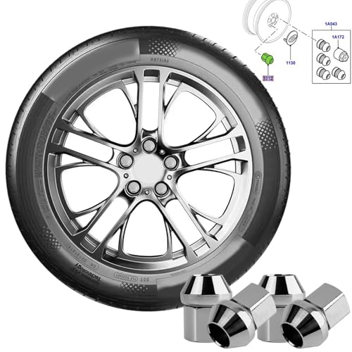 Tornillos llanta Evoque 2012-2022 elimina vibraciones con estas tuercas de rueda coche LR001381 6