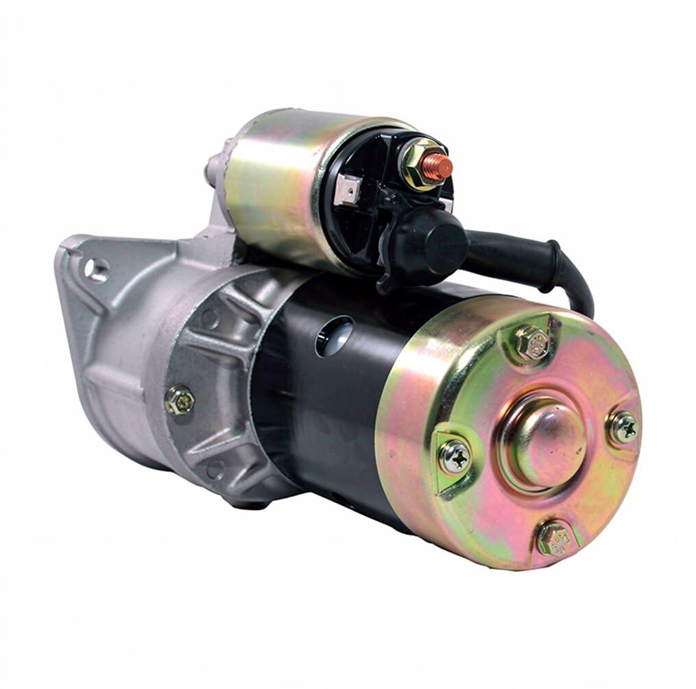 RAREELECTRICAL New Starter Motor Compatible with Mitsubishiinboard L2e L3a L3c L3e 61Wm 62Wm 63Wma Diesel