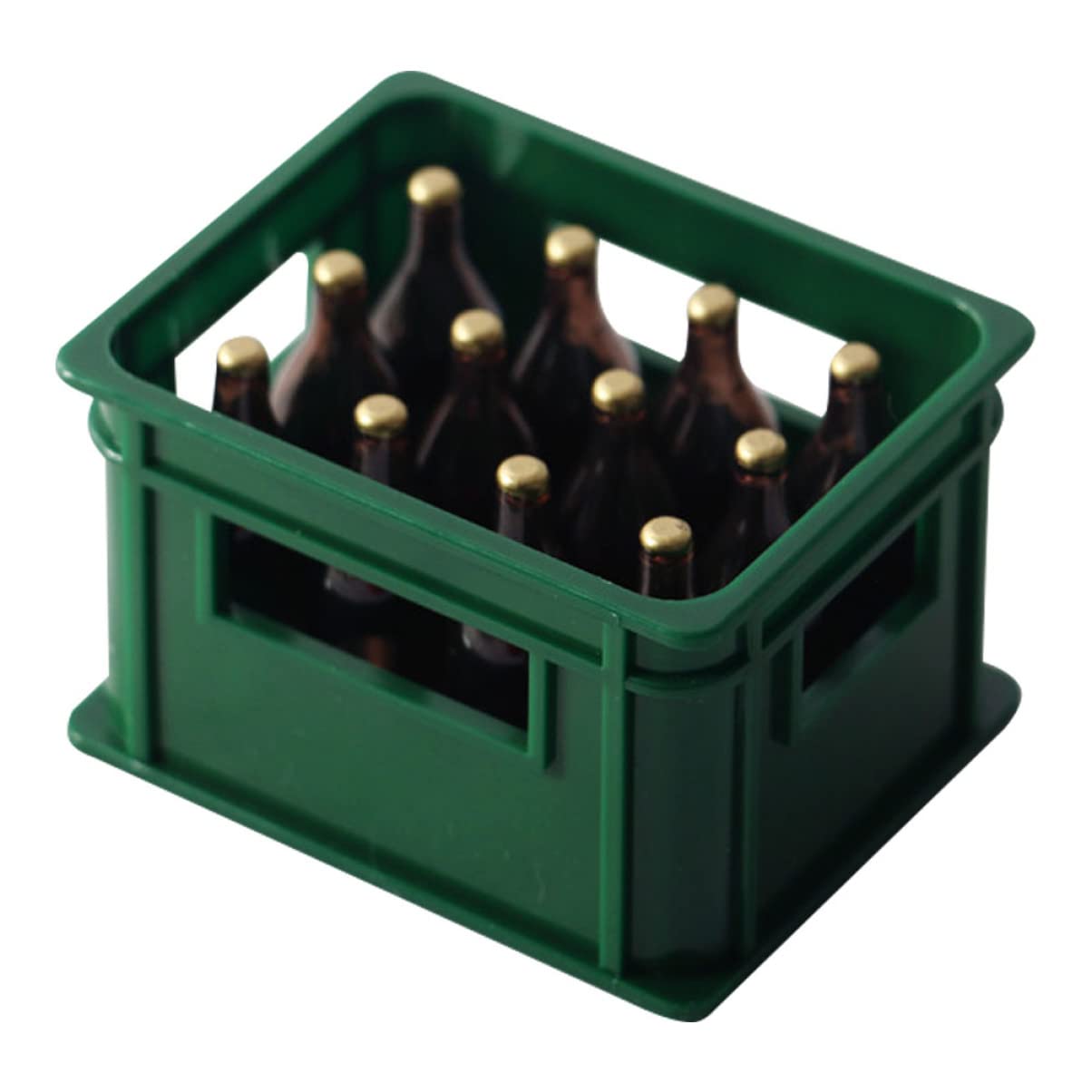 10 Künstliche Mini-Bierflaschen – Perfekt Für Deko, Puppenhäuser & Bastelprojekte