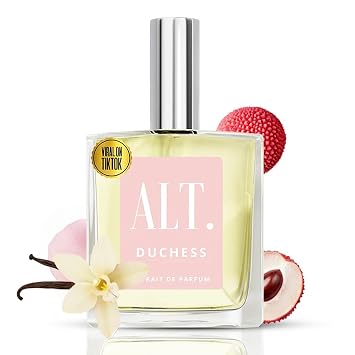 ALT. FRAGRANCES Duchess - Inspired by De.lina Fragrance, Extrait de Parfum, Long Lasting Perfume for Women, Floral Fruity Scent with Lychee Rose Musk, 100ml