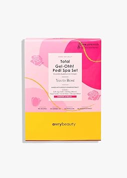 Total Gel-Ohh! Pedi Spa Set - Yes to Rose
