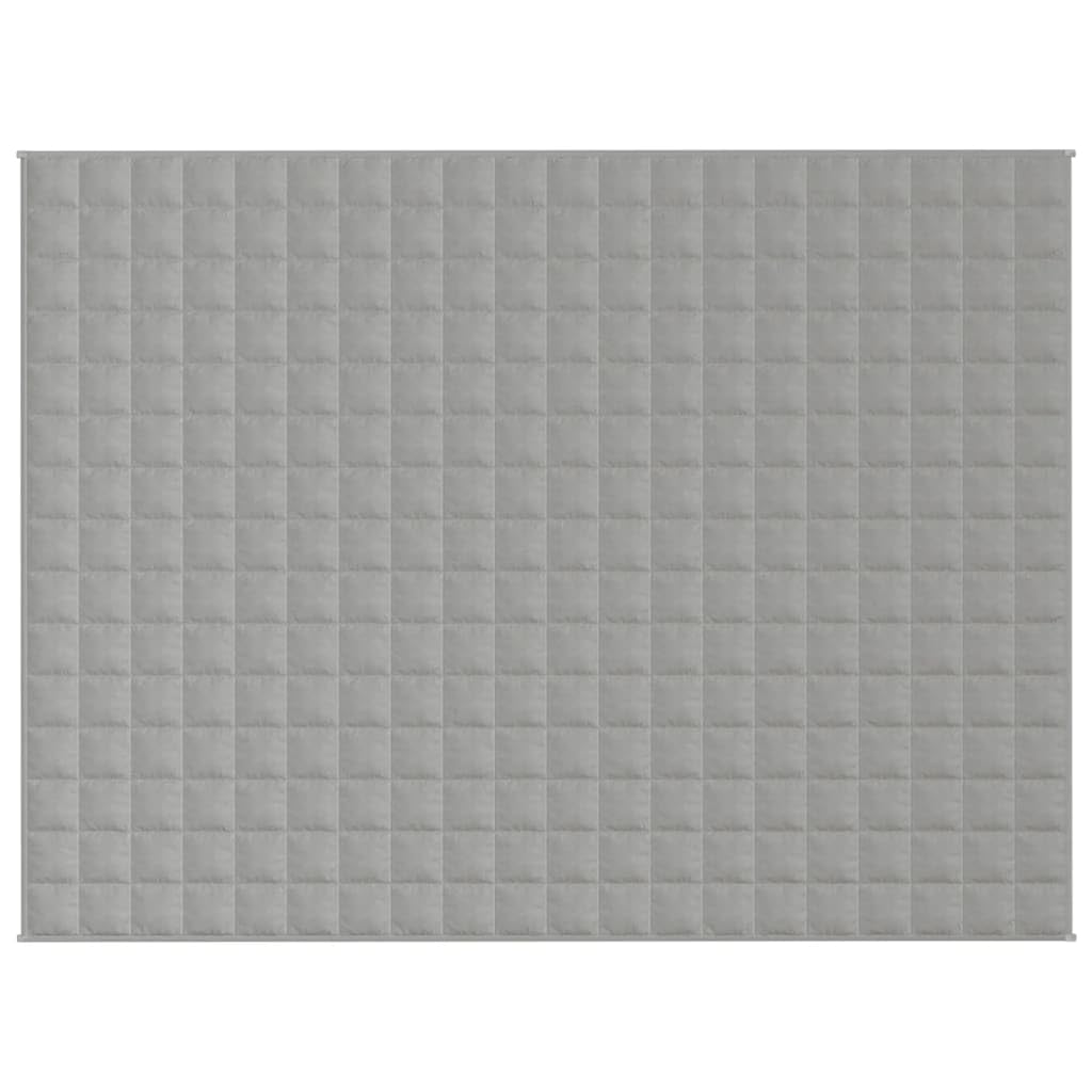 INLIFE Manta ponderada gris 150 x 200 cm 7 kg tejido casa y jardín, ropa (7,45 kg)
