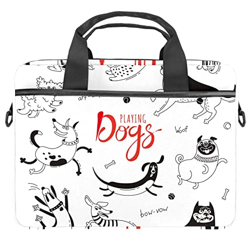 Housse ordinateur 13-14.5 pouces Border Collie pour vos trajets urbains