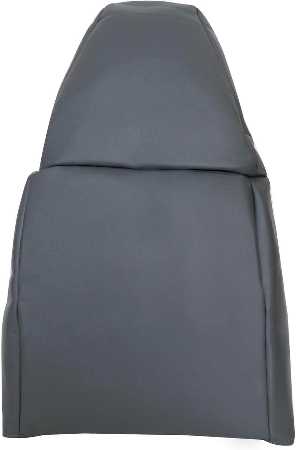 NLQR Dark Gray Front Driver and Passenger Bottom and Top Lean Back Replacement Seat Covers & Driver Side Foam Cushion Compatible with Chevy Express GMC Savana Van 1500 2500 3500 2003-2014