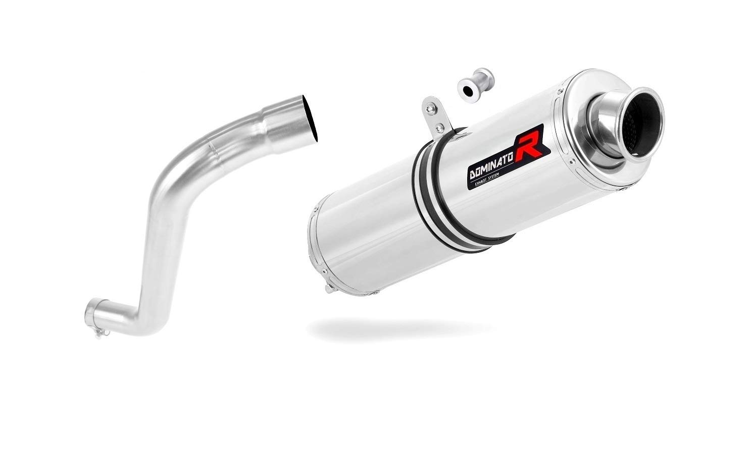 F 650 FUNDURO Escape Moto Deportivo Redondo Silenciador Dominator Exhaust Racing Slip-on