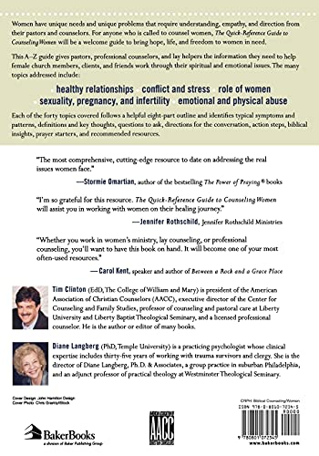 The Quick-Reference Guide to Counseling Women - Image 2