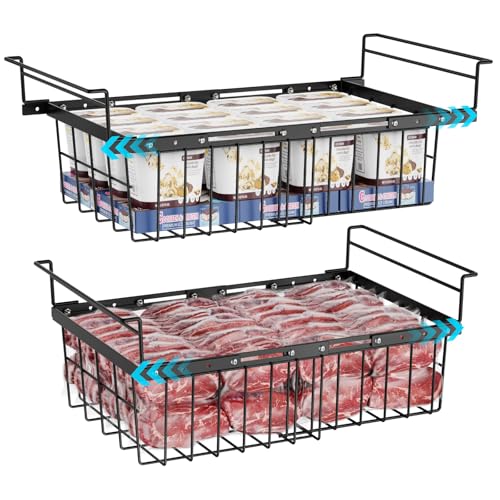 iSPECLE Large Chest Freezer Organizer Bins - 19.3