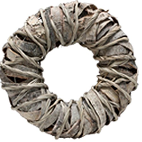 DESIGN DECORATION Dekokranz Natur Holzrinde gewickelt 48 cm Kranz mit Rinde Cover