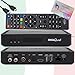 Produktbild TiVuSat Karte 4K UHD + DIGIQuest Q80 Sat Receiver 4K H.265 S2+T2 HEVC Set-Top Box, zertifizierter TiVuSat Receiver mit Karte (AKTIVIERT), Mediaplayer, WebRadio, USB, HTS HDMI Kabel