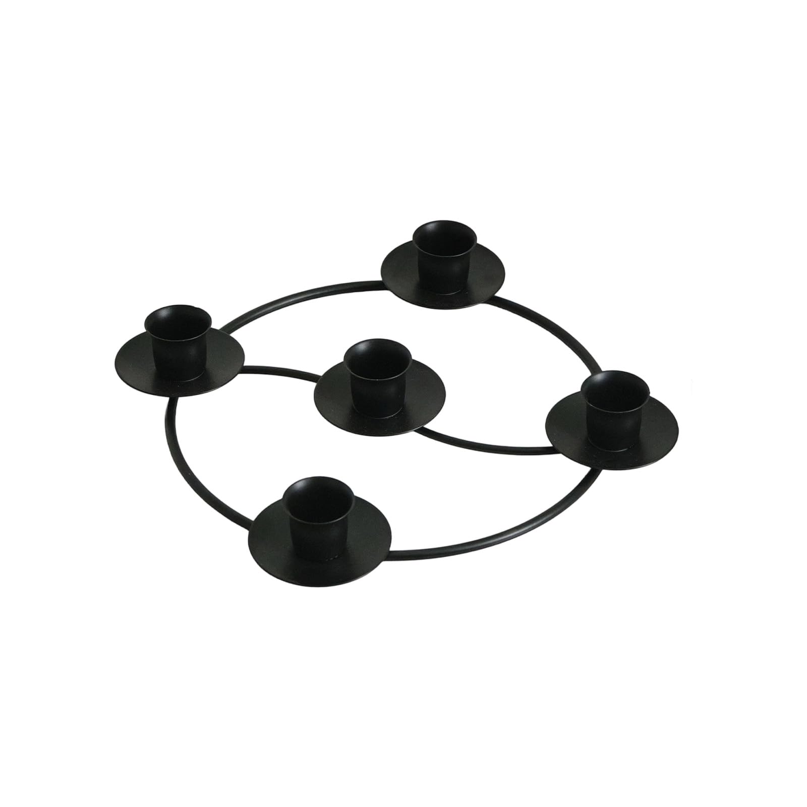 Tsophreniq Decorative Stands Iron Taper Holder Candelabra Retro Candlestick Holder for Wedding, Table Centerpieces Iron Taper