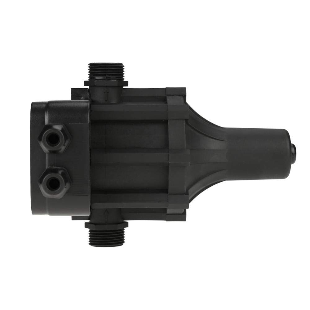 Controlador automático de presión, 220V Negro Interruptor de presión del Interruptor de presión de la Bomba de Agua autocebante para Fuente de Agua Limpia