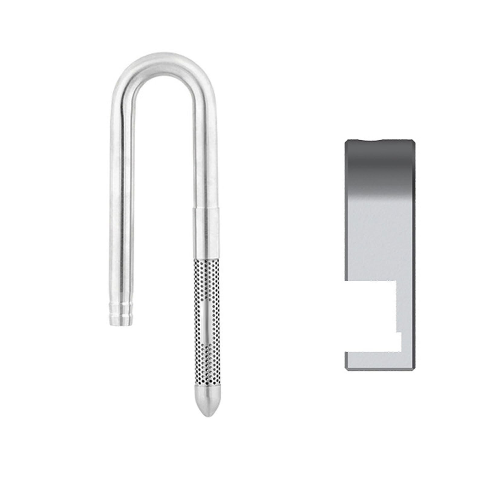 NEWFT 12mm Professional Aquariums Water Inlet Pipe Outlet Pipe Water Cleaner Filtration Tool Accessories for Fishtanks,A
