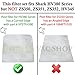 GreenVacShop Shark Rocket DuoClean HV380, HV380W, HV381, HV382, HV383, HV384Q Updated Replacement Filter Set, 6 Pre-Filters (3 Foam+3 Felt) and 3 Post-Filters, Replaces Shark Part# XPMFK320 XPSTFH380