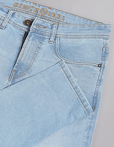 Image of Arvind Skinny Fit Distressed Jeans