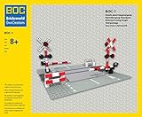 BOC-107936-1 Bahnübergang Einzelspur Zubehör für LEGO 7936 7938 7939 60050 60051 60052 10233 3677 …