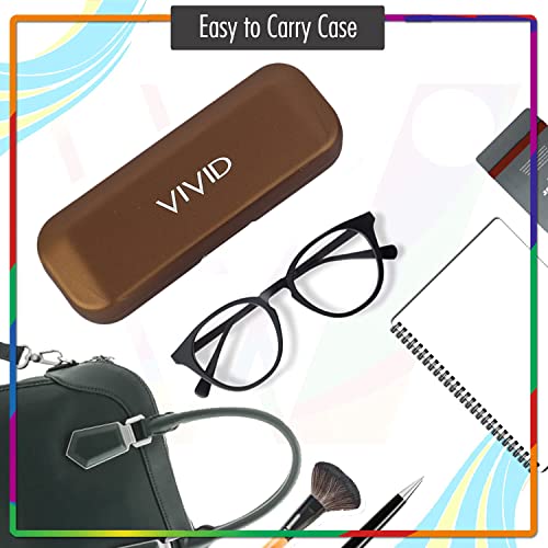 Image of VIVID Vision Unisex Adult Lightweight Eyewear Specs Case Cover | Protect Eye Glasses | Chashma Dibbi | Sunglass Box