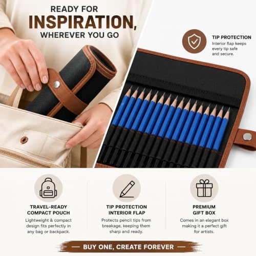 Eduwation 28-Piece Drawing Pencil Set - Image 3