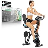 fitnessrad aldi 【Solide X-faltbare Struktur】 Der Rahmen des stationären Fahrrads kombiniert die Theorie des physischen Gleichgewichts des X-Typ-Designs mit dem Design. Sie können fühlen, dass das Motorrad robust und sehr einfach ein- und auszusteigen ist. es kann leicht zusammengeklappt und mit dem unteren Transportrad bewegt werden. Das Fitnessrad kann auf fast die Hälfte der Größe des Sets zusammengeklappt werden, ist daher sehr kompakt und hat einen sehr geringen Platzbedarf.