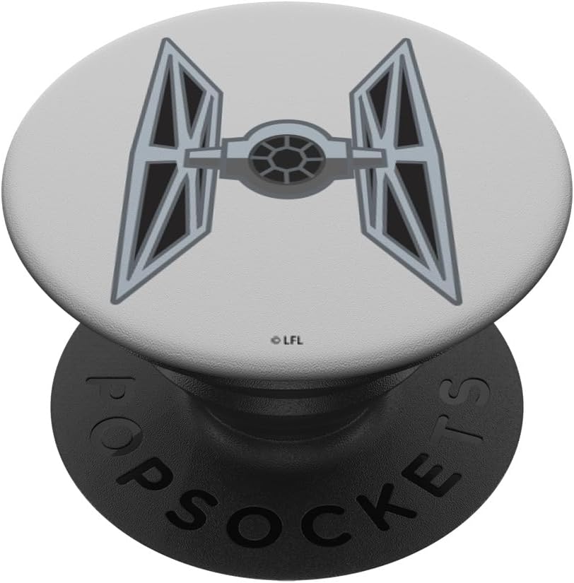 Star Wars TIE Fighter Flattened Art PopSockets MagSafe PopGrip for iPhone