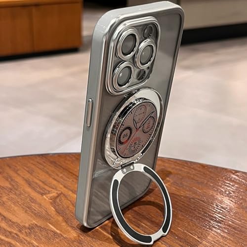 Coque iPhone 11 violette avec support montre business magnétique - 4