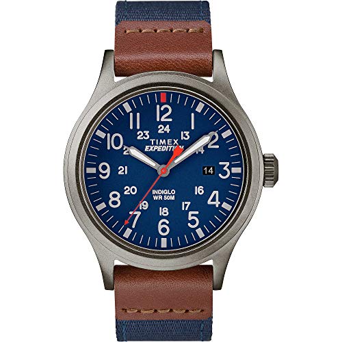 Timex Homme Analogique classique Quartz Montre avec Bracelet en Tissu TW4B14100