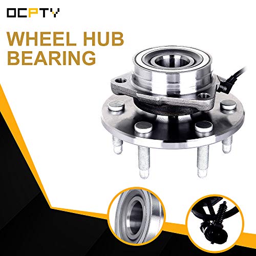 Ocpty Both(2) Front Wheel Hub And Bearing Assembly Fits 4X4 4Wd Only Chevy Avalanche Express 1500 Silverado Suburban Tahoe Gmc Sierra Yukon Savana Cadillac Escalade Esv Ext 515036 #TOP1