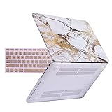 HDE Plastic Hard Case and Keyboard Cover for MacBook Pro 13 Inch Retina Display (Models: A1425/A1502)
