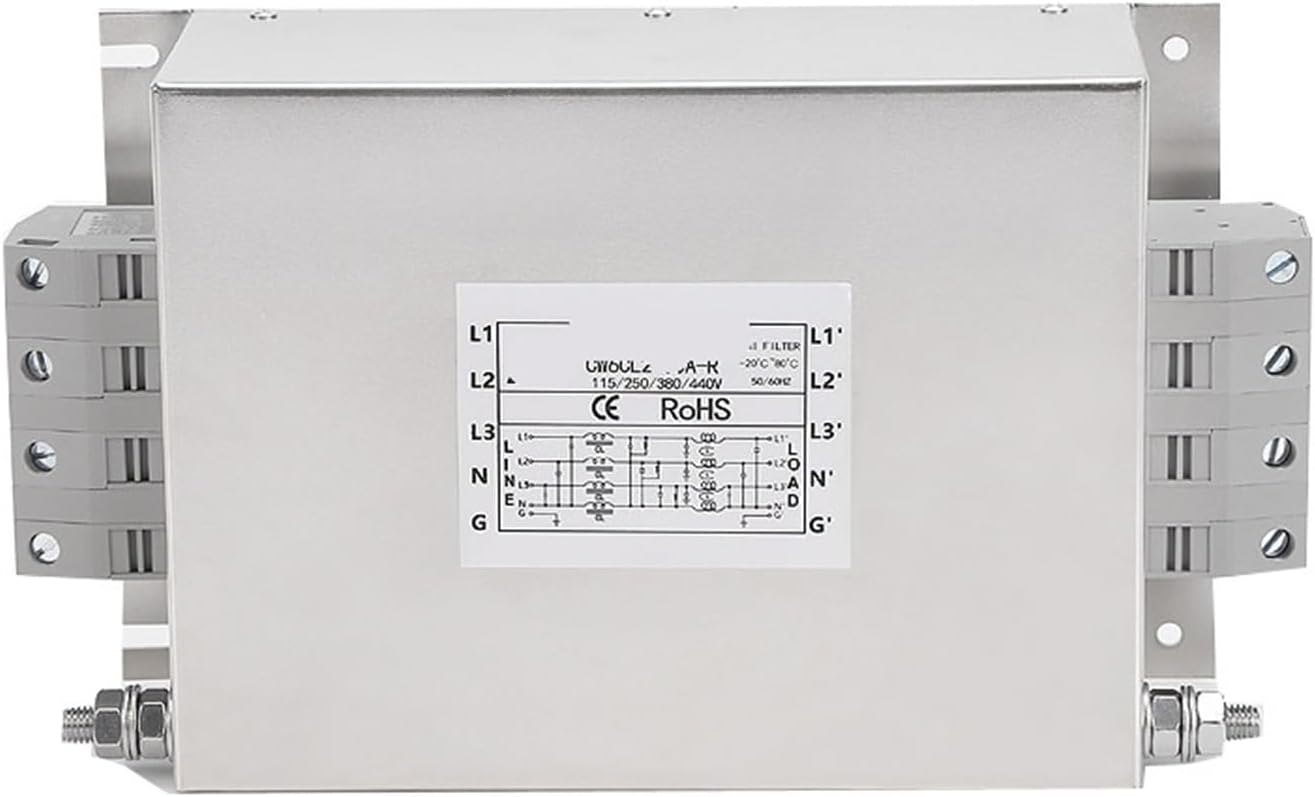 三相4線式380V パワーフィルタ CW6CL2-85A-R サーボ周波数変換強化型 (Color : CW6CL2-50A-R)
