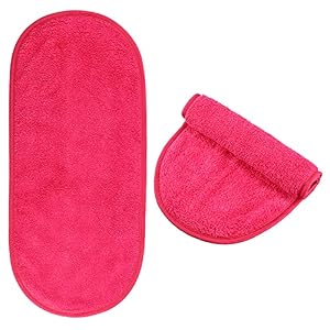 Paños Desmaquillantes Paños de Limpieza Facial Toalla de Limpieza Facial Reutilizable Paño Facial Desmaquillante de…