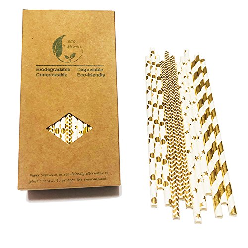 Cannucce di carta, colori misti, per feste, matrimoni, compleanni, come alternativa ecologica alle cannucce di plastica, cannucce di carta ecologiche per proteggere l'ambiente.