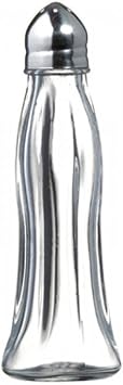 Pasabahce Glass Salt and Pepper Shakers for Kitchen, Tower Salt Shaker Set of 2, 1.2 oz