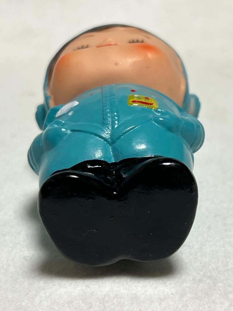 W/激レア 昭和レトロ 滋賀銀行 当時物 ソフビ しがちゃん 貯金箱 宇宙