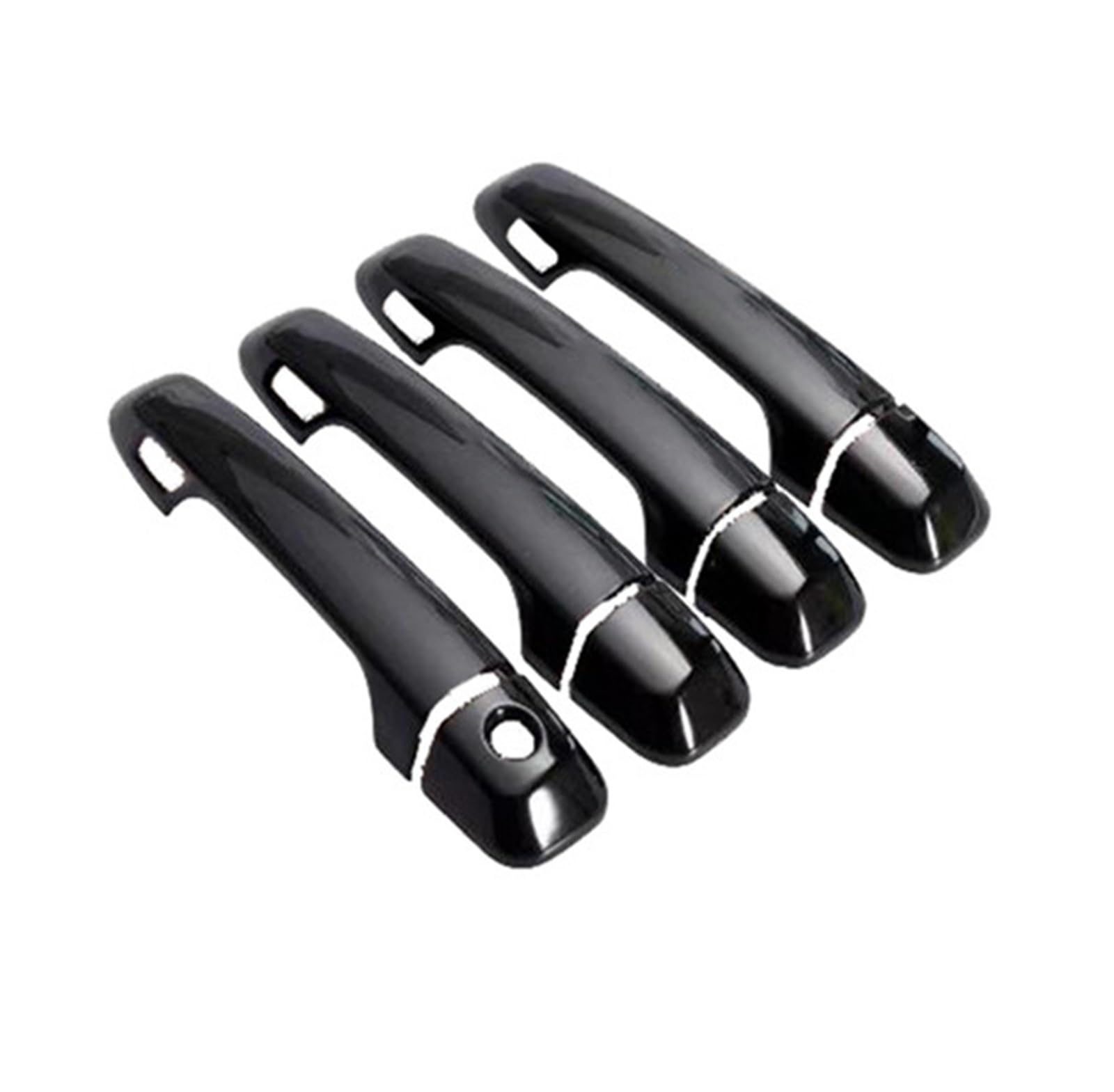 Poignées de porte extérieure GX460 sans clé sans rayure noir