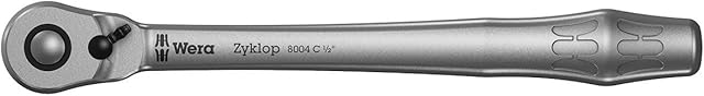 Wera 05004064001 8004 C Zyklop Metal Ratchet with switch lever and 1/2" drive