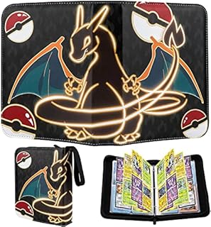 Glitter Card Binder 400 Pockets Glitter Trading Card Folder Sports Collection Holder Albums Game Book Organizer for Photo Football Basketball Yugioh TCG MTG Cards