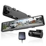 MAXWIN(マックスウィン) ドライブレコーダー ミラー型 右ハンドル仕様 前後 同時録画 11.88インチ デジタルルームミラー 日本車仕様 フルHD スーパー暗視 GPS搭載 MDR-C007B2